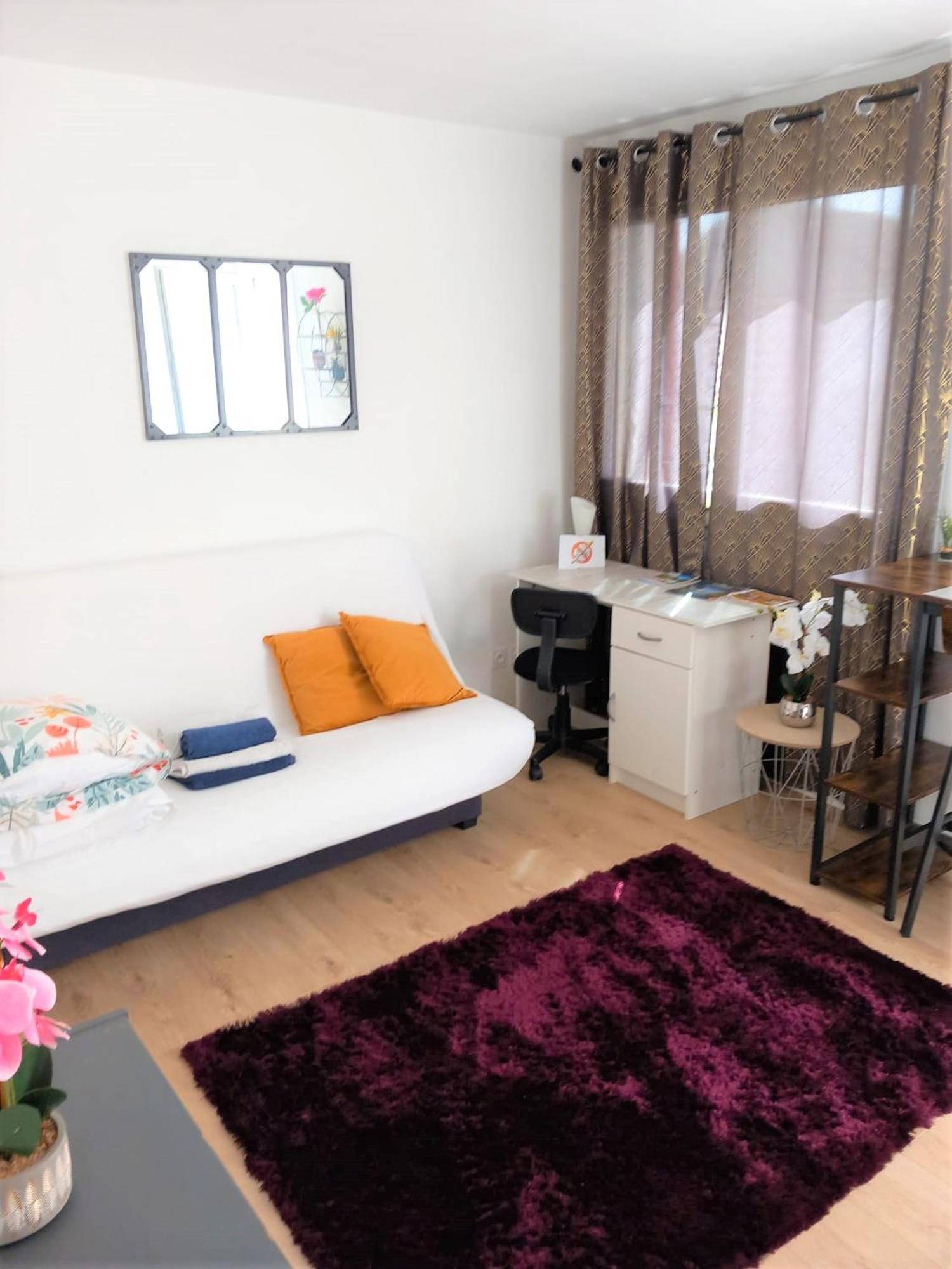Le Zen -Studio Tout Equipe- Wifi Fibre- Centre Ville Avec Parking Tarbes Buitenkant foto