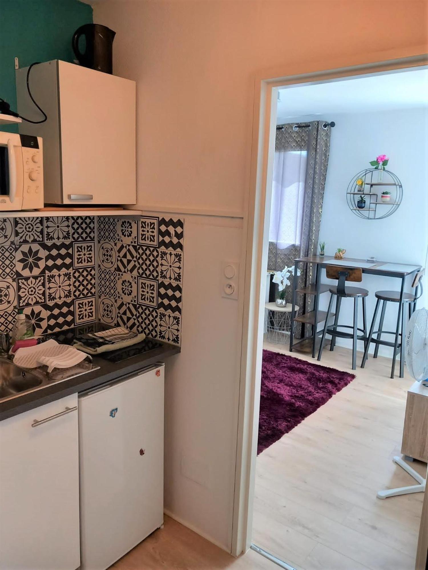Le Zen -Studio Tout Equipe- Wifi Fibre- Centre Ville Avec Parking Tarbes Buitenkant foto